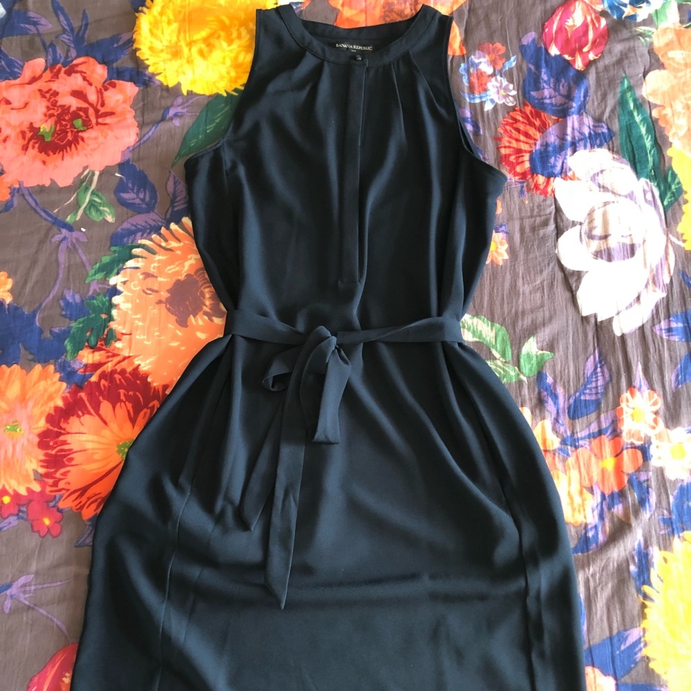 Banana Republic navy dress, 4